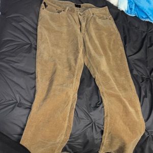 Riders Tan Corduroy Bootcut Pants
